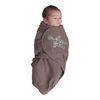 Bo Jungle B-Wrap Swaddle Blanket (Small, Taupe Monkey)