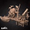 Port Set by Bite the Bullet DND Terrain 3D Printed