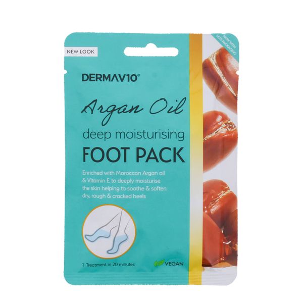 DERMA V10 ARGAN OIL FOOT PACK