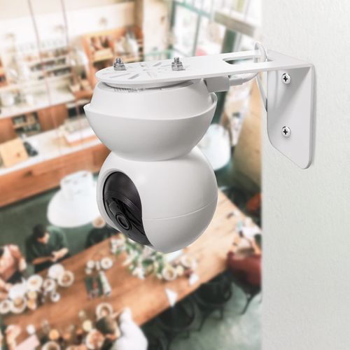sciuU Metal Wall/Ceiling Mount compatible with TP-Link Tapo Security Camera, Super-hard Thickened Iron Bracket Stand Holder Hook, with Screws & Anchors for Installation