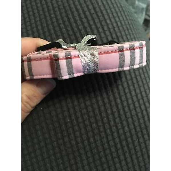 DOGWONG Dog Leash Pink Plaid Design Pet Leashes Dogs Medium (Medium|Large Puppy)