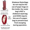 VacBagsUSA® Replacement Outer Vacuum Cleaner Bag for Select Eureka®/Sanitaire® Models - 1 Pack