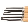 Toolzone 6Pc Carving Chisel Set