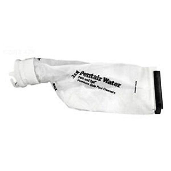 White and Black Letro Fine Mesh Bag Side Pool Cleaner