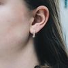 Philip Jones Daisy Hoop Earrings