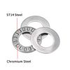 uxcell TC815 Thrust Needle Roller Bearings with Washers 1/2" Bore 15/16" OD 5/64" Width 5pcs