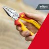 Wiha 27418 Professional Electric Combination Pliers with DynamicJoint® 180mm
