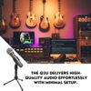 Samson Q2U Handheld Dynamic USB Microphone Recording and Podcasting Pack Black
