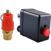 Central Pneumatic Air Compressor Pressure Switch Control Valve with 1/4"PT Threa