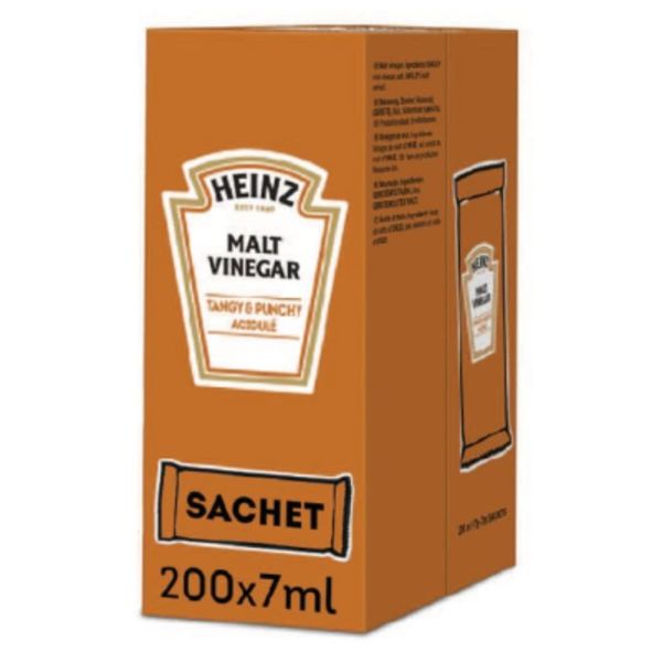 Heinz Malt Vinegar 200 Sachets x 7g