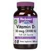 Bluebonnet Vitamin D3 50 Mcg 2000 IU 100 Softgels