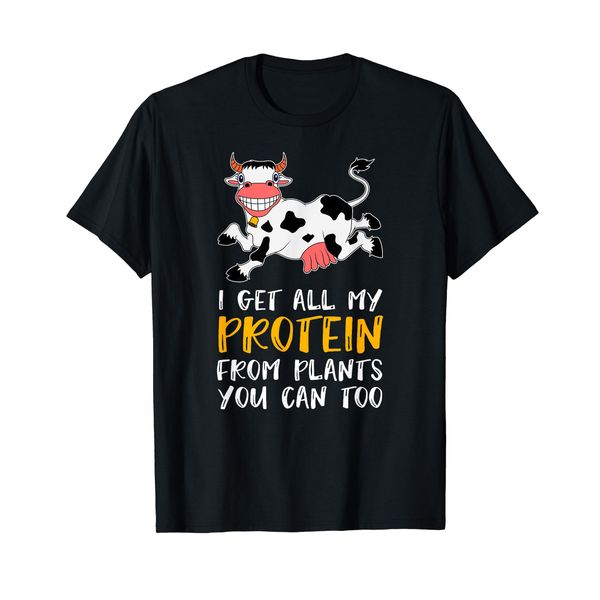 Vegan Veganism Vegetable - Organic Food Cow Vegan T-Shirt