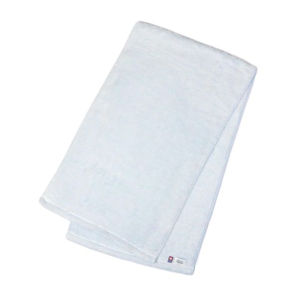 Imabari Towel, Iorino, Fluffy, Slim Bath Towel, Made in Japan, Highly Absorbent, Soft (Blue)