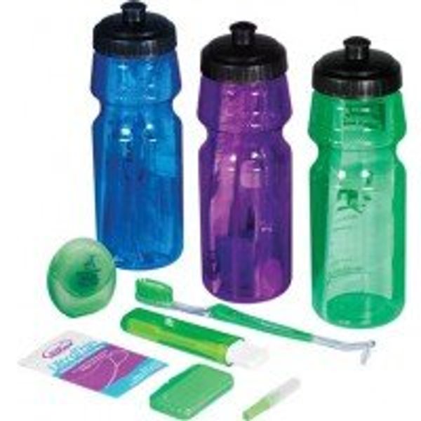 Orthodontic Home Care Kit inc Water Bottle Colours May Vary