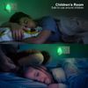 2 Pack Green Automatic LED Night Light - Plug in & Energy Saving Dusk 2 Dawn LED Night Light Sensitive Night Light