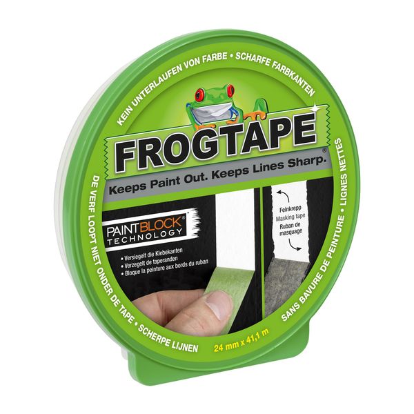 FROGTAPE Painter's Masking Tape 631-00, Green, 24 mm x 41 m
