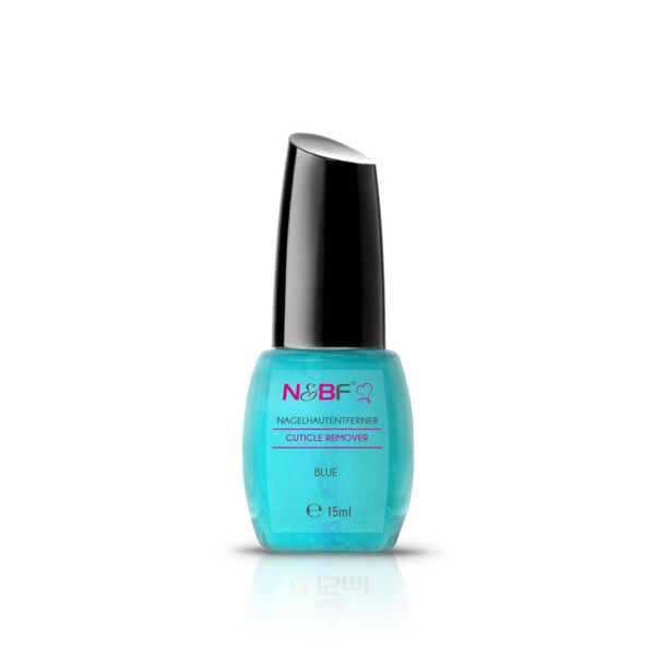 N&BF Nagelhautentferner 15ml Blue | Cuticle Remover Öl zum sanften Entfernen der Nagelhaut | Nagelhautöl vegan | Cuticle Oil mit pflanzlichen Ölen