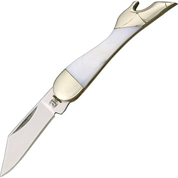 Rough Ryder Mini Leg Knife Pearl