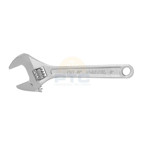 Pretul PET-6P Adjustable wrench (parakeet) 6" chrome