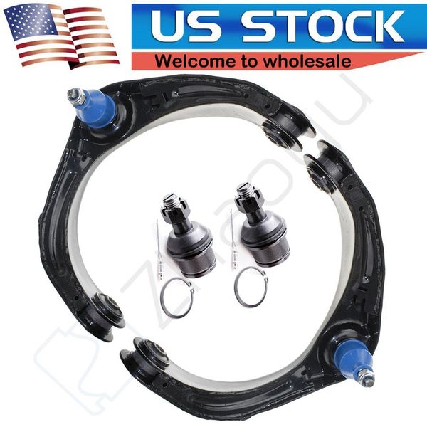 4x For 2006 - 2008 Dodge Ram 1500 4WD Front Upper Control Arms Lower Ball Joints