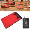 Lairun Red Portable Tool Roll Bag, Multi Pockets, Foldable, Car & Garage Storage