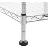 Expandable Adjustable Metal Hanging Storage Organizer Rack Wardrobe with Shelves