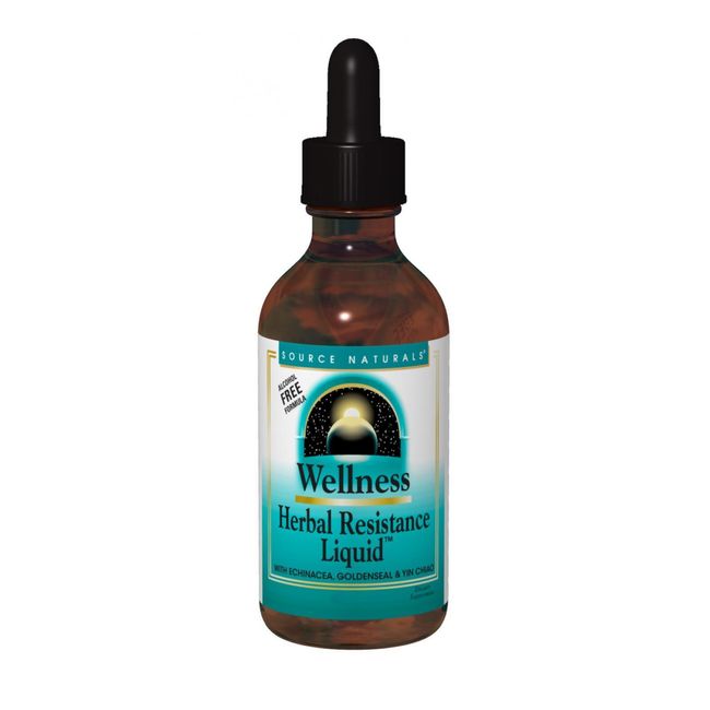 Source Naturals Wellness Herbal Resistance Liquid 2 Fl. Oz