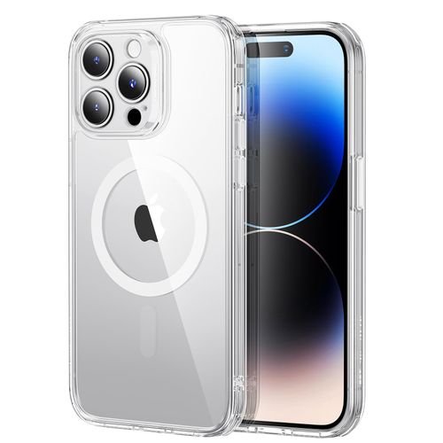 ESR for iPhone 14 Pro, Translucent Matte Case, Compatible with MagSafe, Military-Grade Protection, Classic Series, Clear
