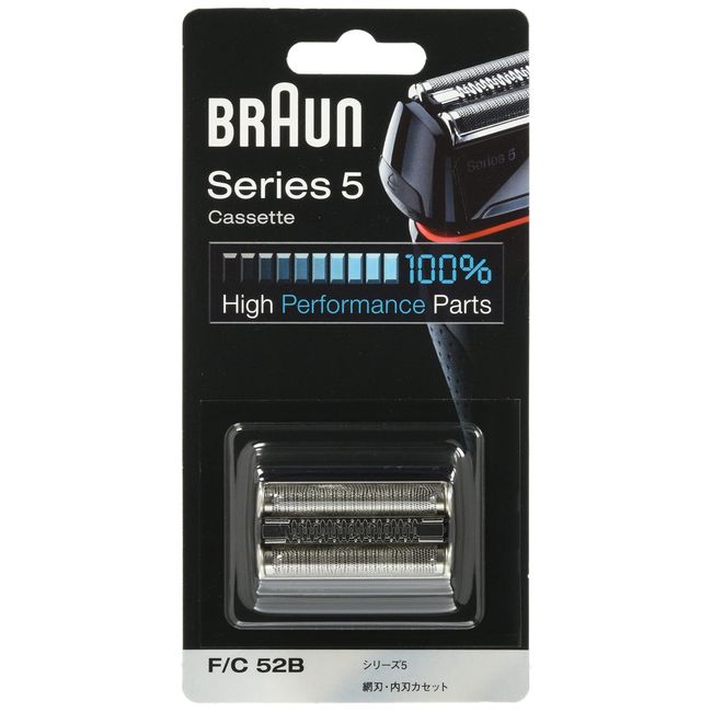 Braun F/C 52B Shaver Replacement Blade for Series 5, Black