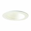 Nora NS-40 - 4 in. - Stepped White Baffle with White Ring