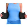 MUELLER Sports Medicine Waist and Back Brace Support Belt, Back Pain Relief Support for Men and Women, Ideal for Weak, Sore, Injured Backs, Black, One Size