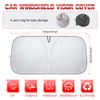 Fit ford Explorer Windshield Sun Shade Visor UV Heat Block Window COVER NEW
