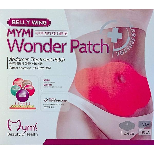 Mymi Wonder Patch Belly Wing 5 Sheets Yellow