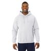 Jerzees 8 oz. NuBlend 50/50 Pullover Hood, White - XX-Large