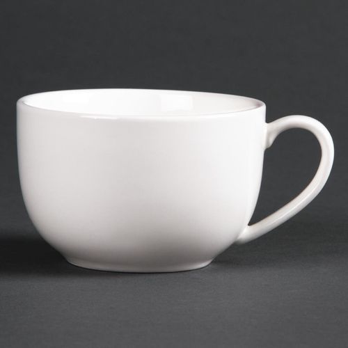 Olympia 6988 Lumina Low Round Espresso Cup - 120ml 4oz (Box 6), White