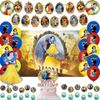 Snow White Party Decoration Backdrop Balloons Cake Topper Large Character...