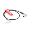 DRRI 3.5mm Jack to EXT 9 Pin Tentacle Timecode Cable for RED Komodo 6K Digital Camera (Rotatable 9pin Cable)