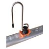 FishYuan 5 Pack Single Stud Fitting L Track Tie Down Anchor with S Hook