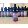 Organic herbal tinctures for Immunity support, created by MD, Reiki enhanced 