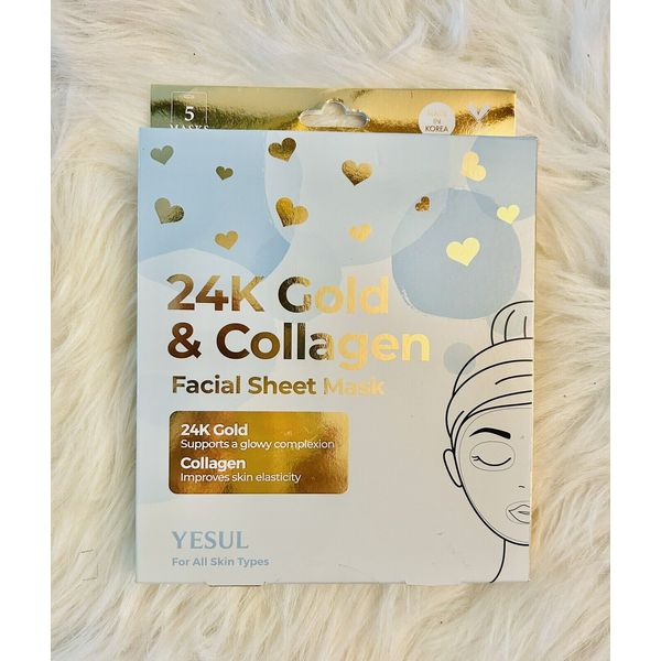 Yesul 24K Gold & Collagen Facial Sheet Mask