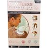 Flawless Cleanse Spa Shower Wand - Cordless Spinning Bath Brush + 4 attachments
