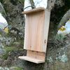 Selections Wooden Bat Box with Landing Perch