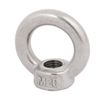 sourcing map Ring Nut M20 Internal Thread 316 Stainless Steel Round Shape for Rope Fitting