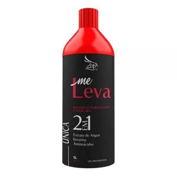 Zap Me Leva 2 in 1 Unica One Step 1L | Brazilian Keratin Treatment Progressive Brush Smoothing System Part