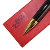 Gullor 450 bright black and golden Ballpoint pen