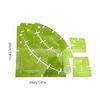 Namvo 5PCS Multifunctional Patchwork Stencil Quilting Stencil Tool Set, DIY Sewing Quilting Stencil Home Daily Use Patchwork Ruler