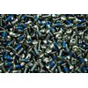 (500) Chrome Plated Torx Oval 1/4-28 x 5/8 Screw Thread Locking Machine