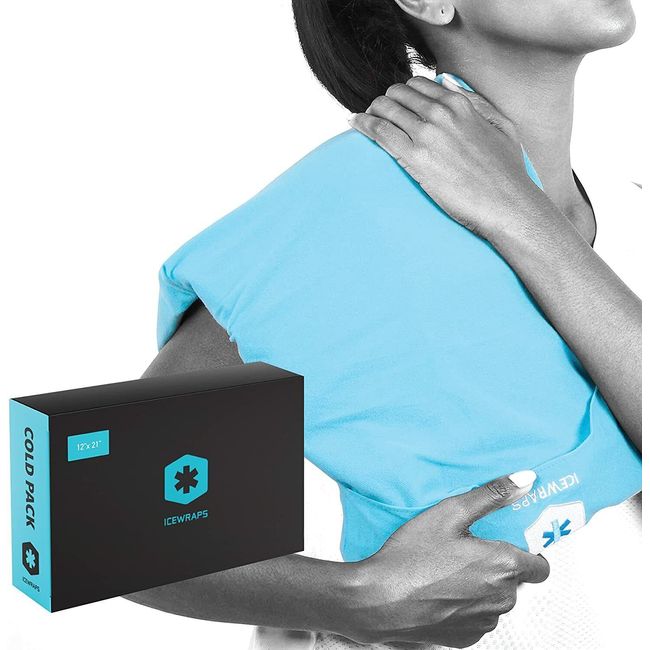 ICEWRAPS Extra Large Ice Pack for Injuries, Covers Entire Back, Hips, Shoulders