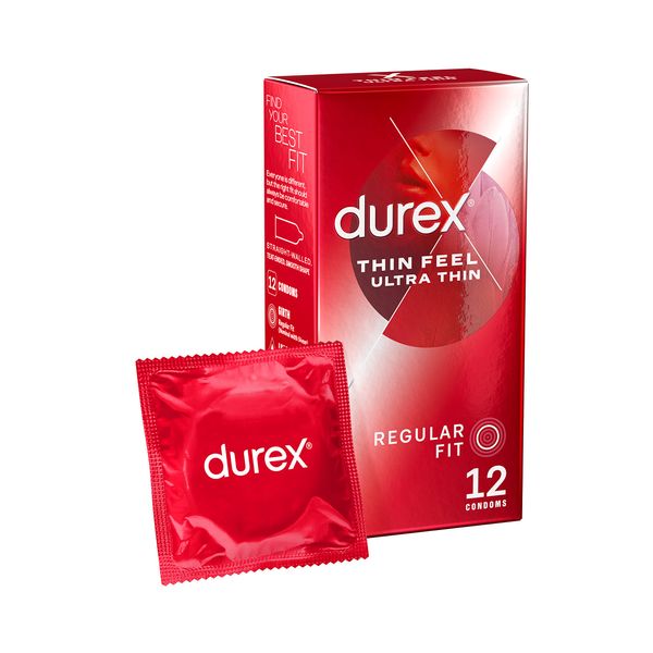 Durex Thin Feel Ultra Thin Condoms 12 pk