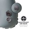 Go Travel Compact Snoozer Inflatable Travel Pillow - Black - Ref 776.101